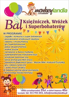 wydarzenia dla dzieci bal karnawałowy 2020 Katowice