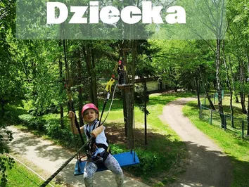 atrakcje dla dzieci i dzień dziecka w Park linowy Gliwice