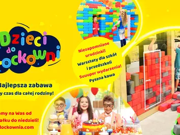 Atrakcje dla dzieci w Klockownia Wrocław