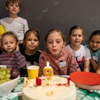 urodziny dla dzieci Fabryka wspinania ścianka wspinaczkowa Łódź