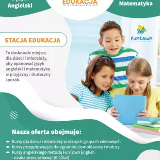 Stacja Edukcja Ruda śląska kursy języków obcych dla dzieci