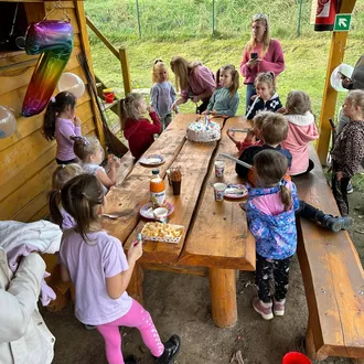 Alpaka Konradów w Lądek-Zdrój urodziny dla dzieci